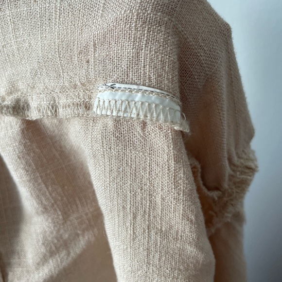 Zara Kids Canvas Overall Dress Size 9 - Picture 7 of 10